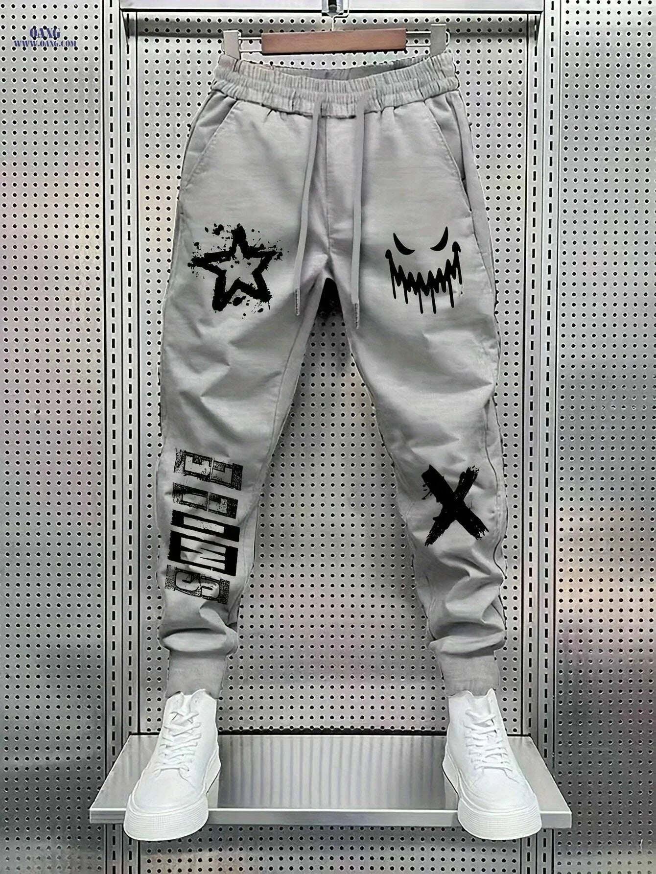 Men's Solid Color Casual Pants - All-Season, Machine Washable Dress Trousers   OAXG 