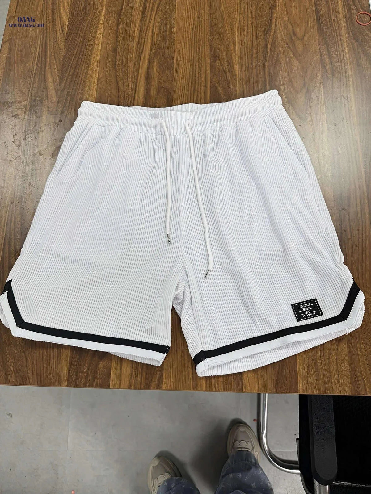 Men's Sport Casual Corduroy Shorts - Breathable & Flexible Fit   OAXG 