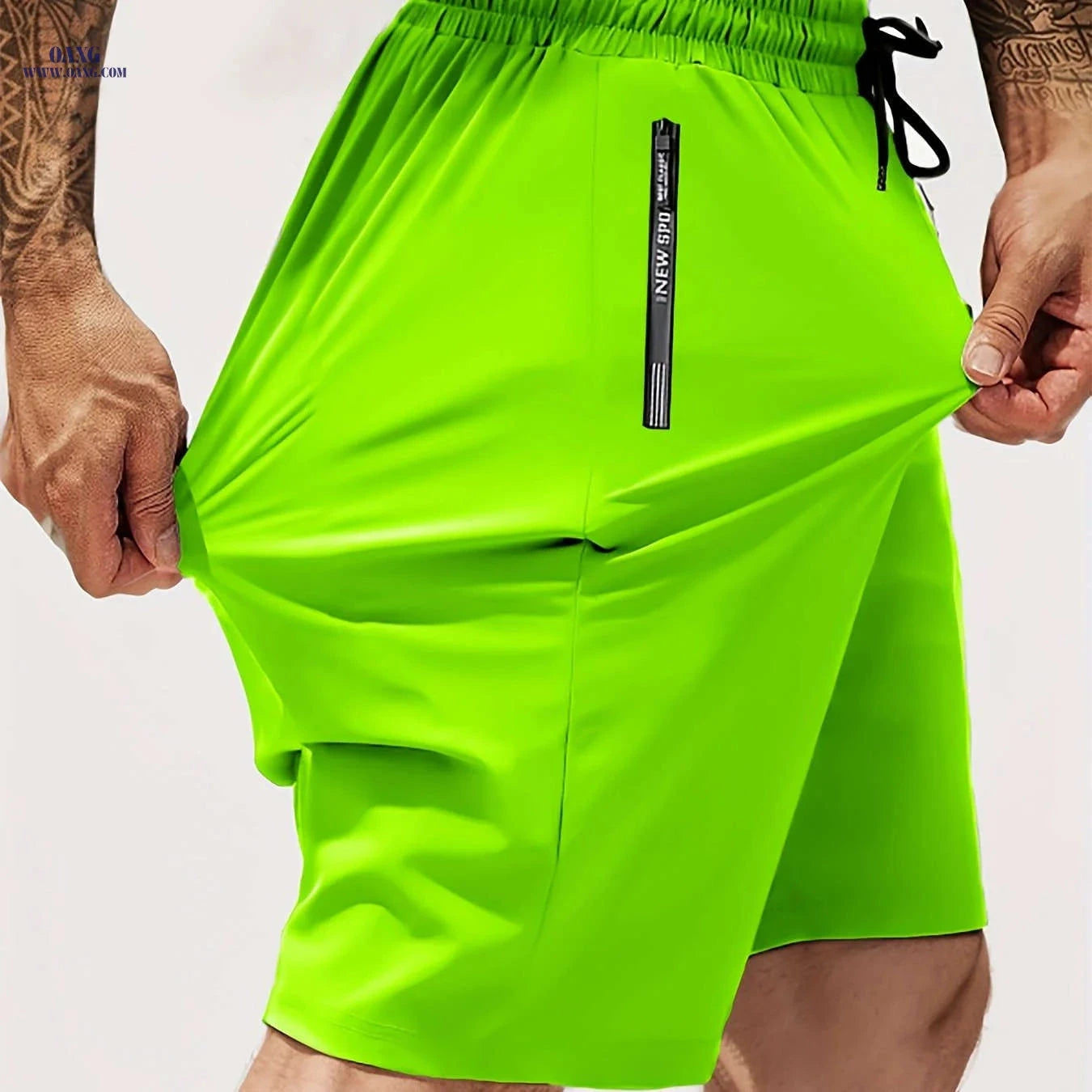 Men's Stretchy Breathable Shorts - Gym, Jogging & Casual Wear   OAXG 