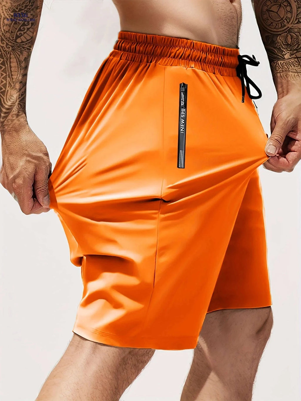 Men's Stretchy Breathable Shorts - Gym, Jogging & Casual Wear   OAXG 
