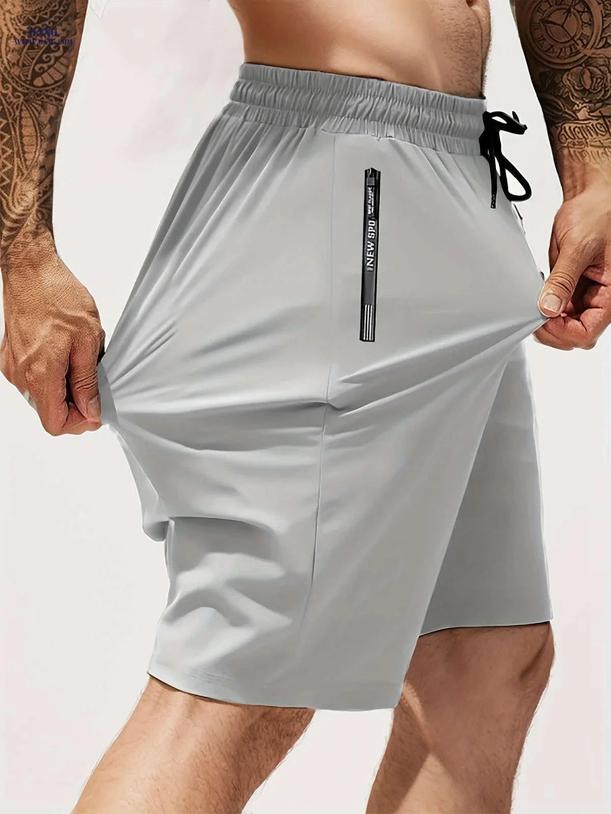 Men's Stretchy Breathable Shorts - Gym, Jogging & Casual Wear   OAXG 