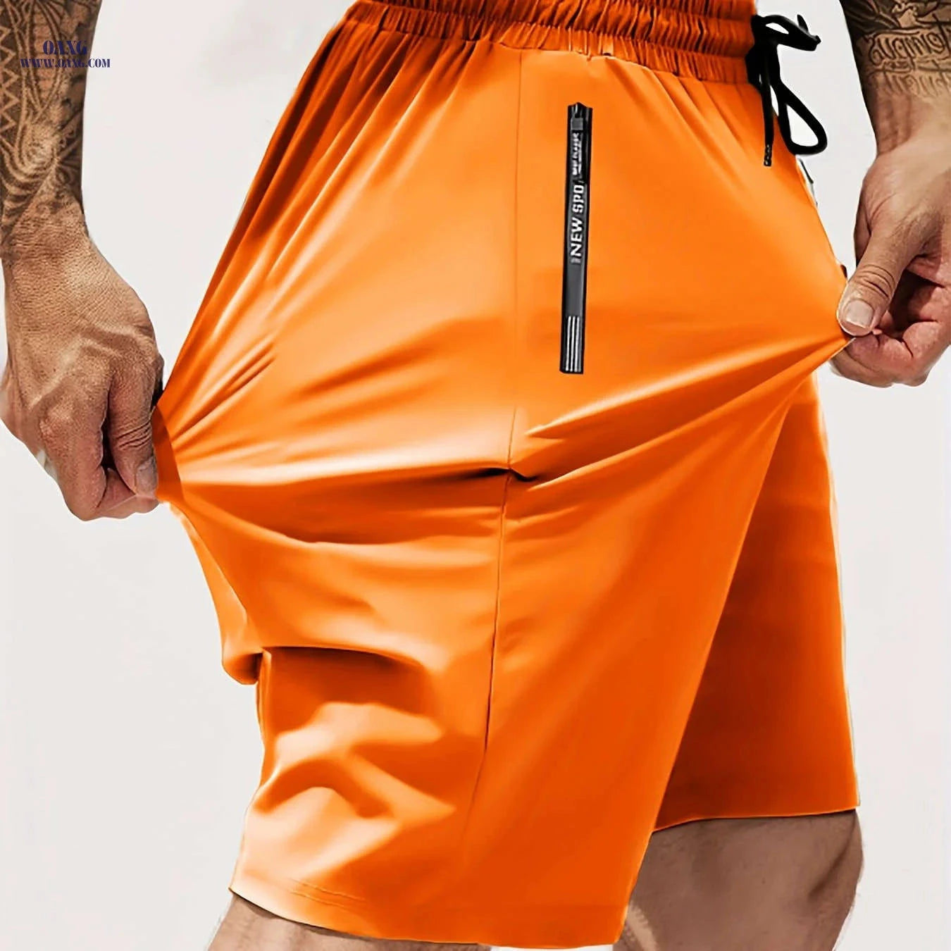 Men's Stretchy Breathable Shorts - Gym, Jogging & Casual Wear   OAXG 