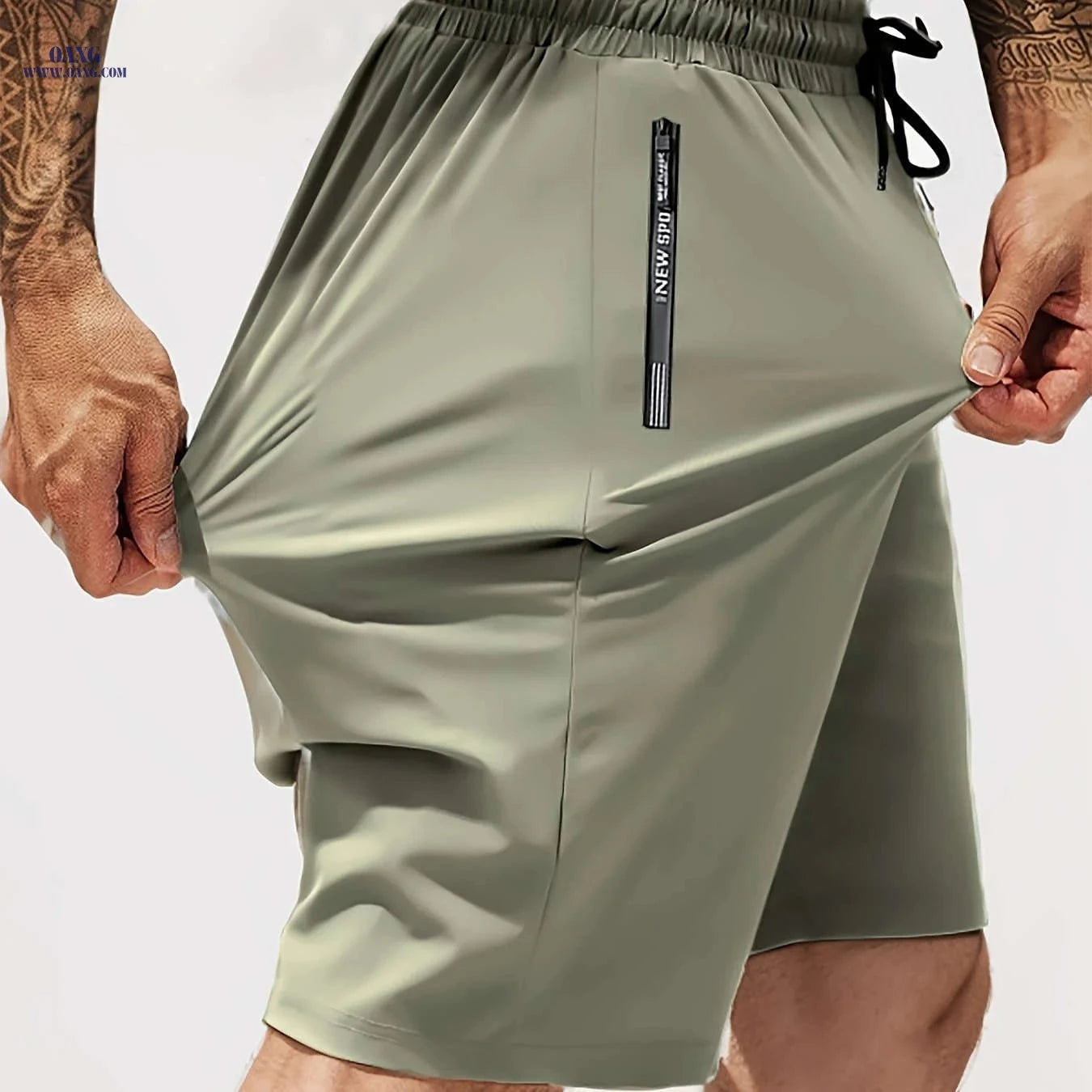 Men's Stretchy Breathable Shorts - Gym, Jogging & Casual Wear   OAXG 