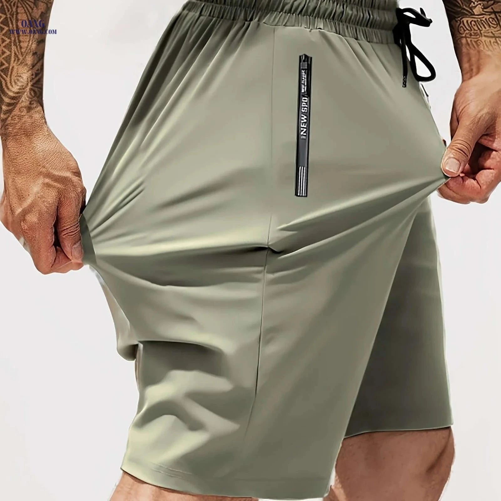 Men's Stretchy Breathable Shorts - Gym, Jogging & Casual Wear   OAXG 