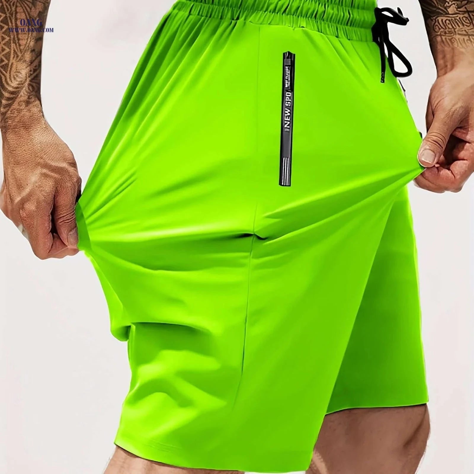 Men's Stretchy Breathable Shorts - Gym, Jogging & Casual Wear   OAXG 