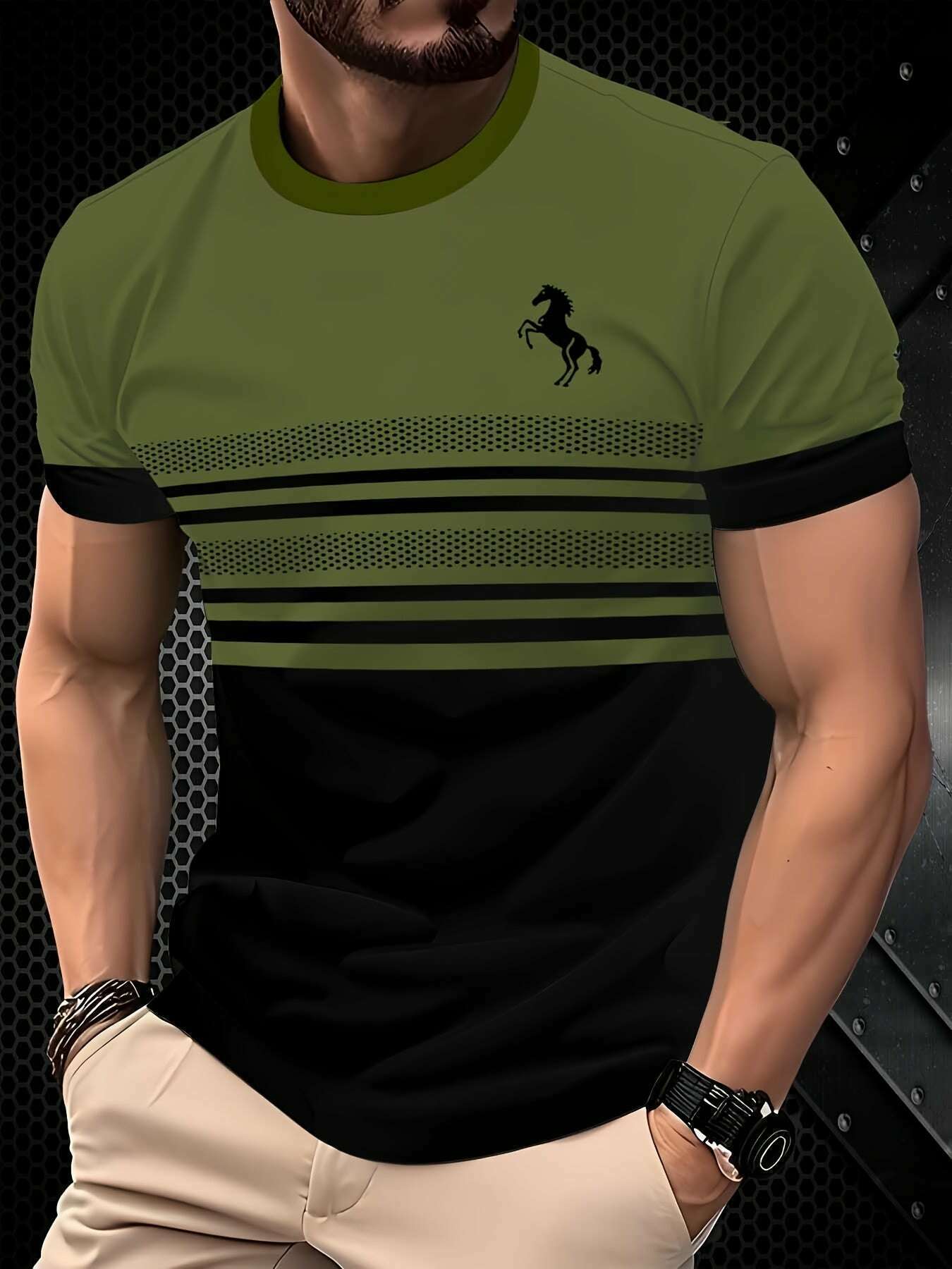 men-s-striped-horse-3d-print-t-shirt-casual-crew-neck-sportswear-oaxg-4AQ