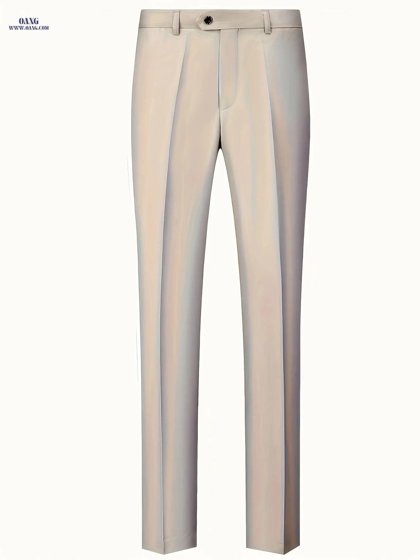 Men's Stylish 2-Piece Suit Set - Blazer and Trousers for Events   OAXG Beige / FR XS
