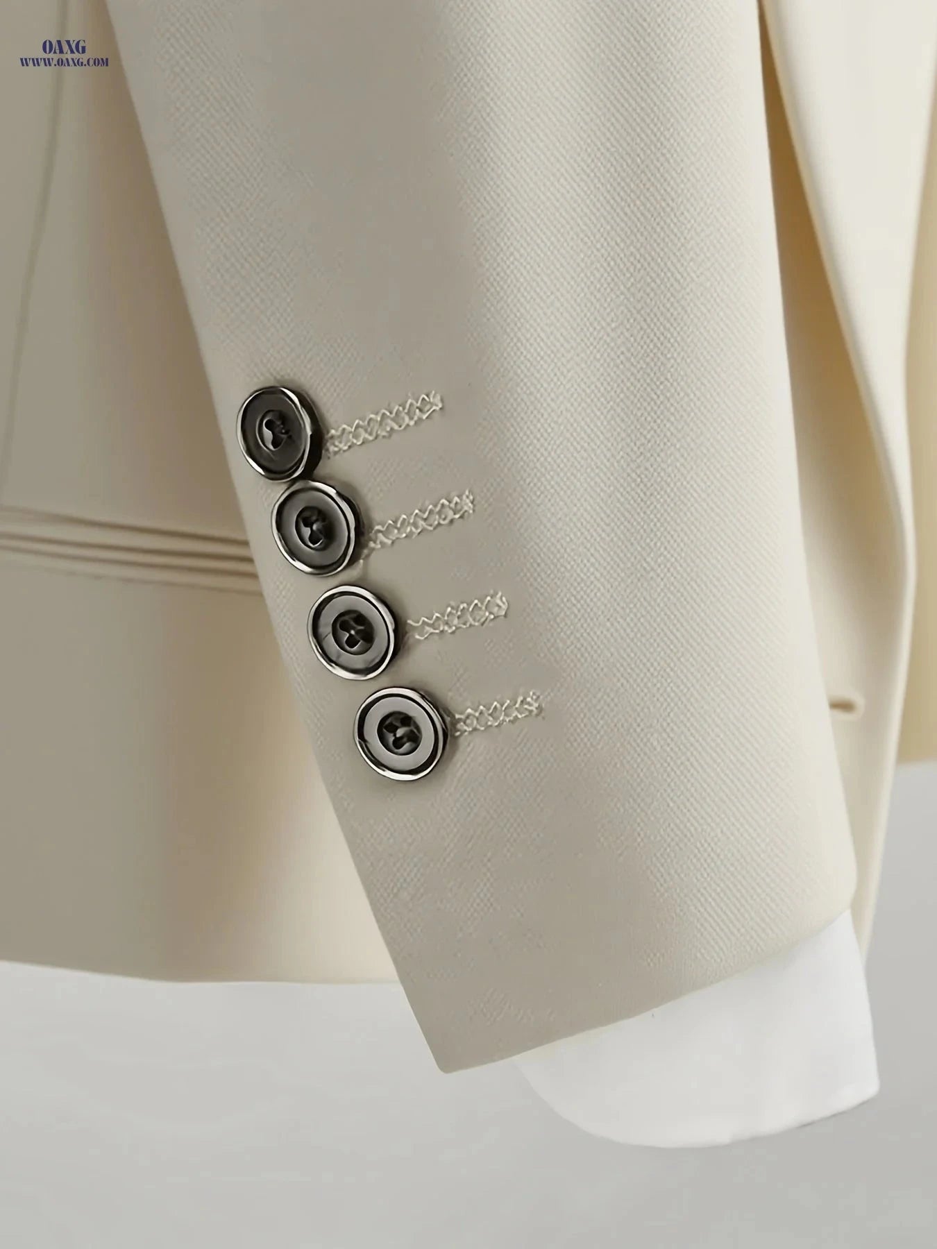 Men's Stylish 2-Piece Suit Set - Blazer and Trousers for Events   OAXG 