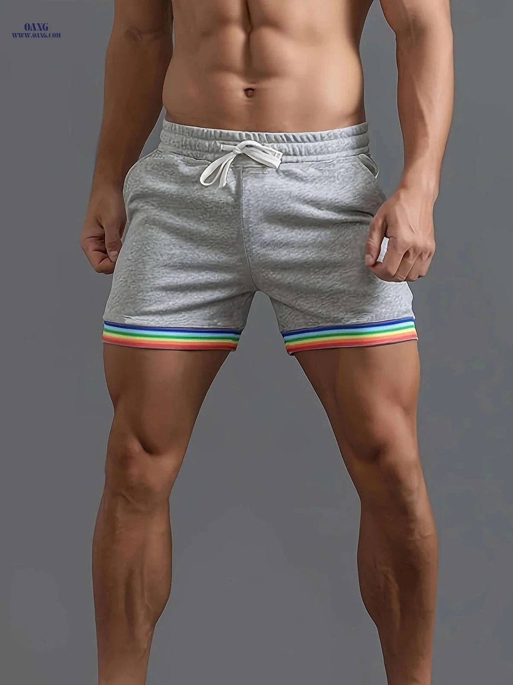 Men's Stylish Athletic Shorts - Comfortable for Summer Workouts   OAXG 