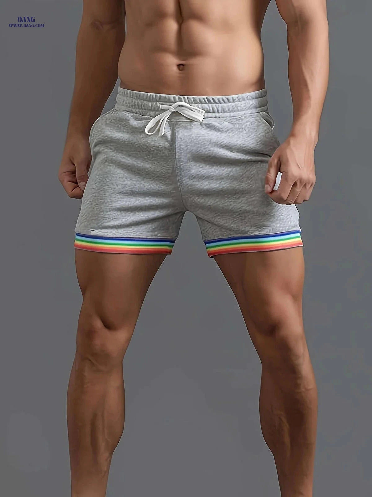 Men's Stylish Athletic Shorts - Comfortable for Summer Workouts   OAXG 