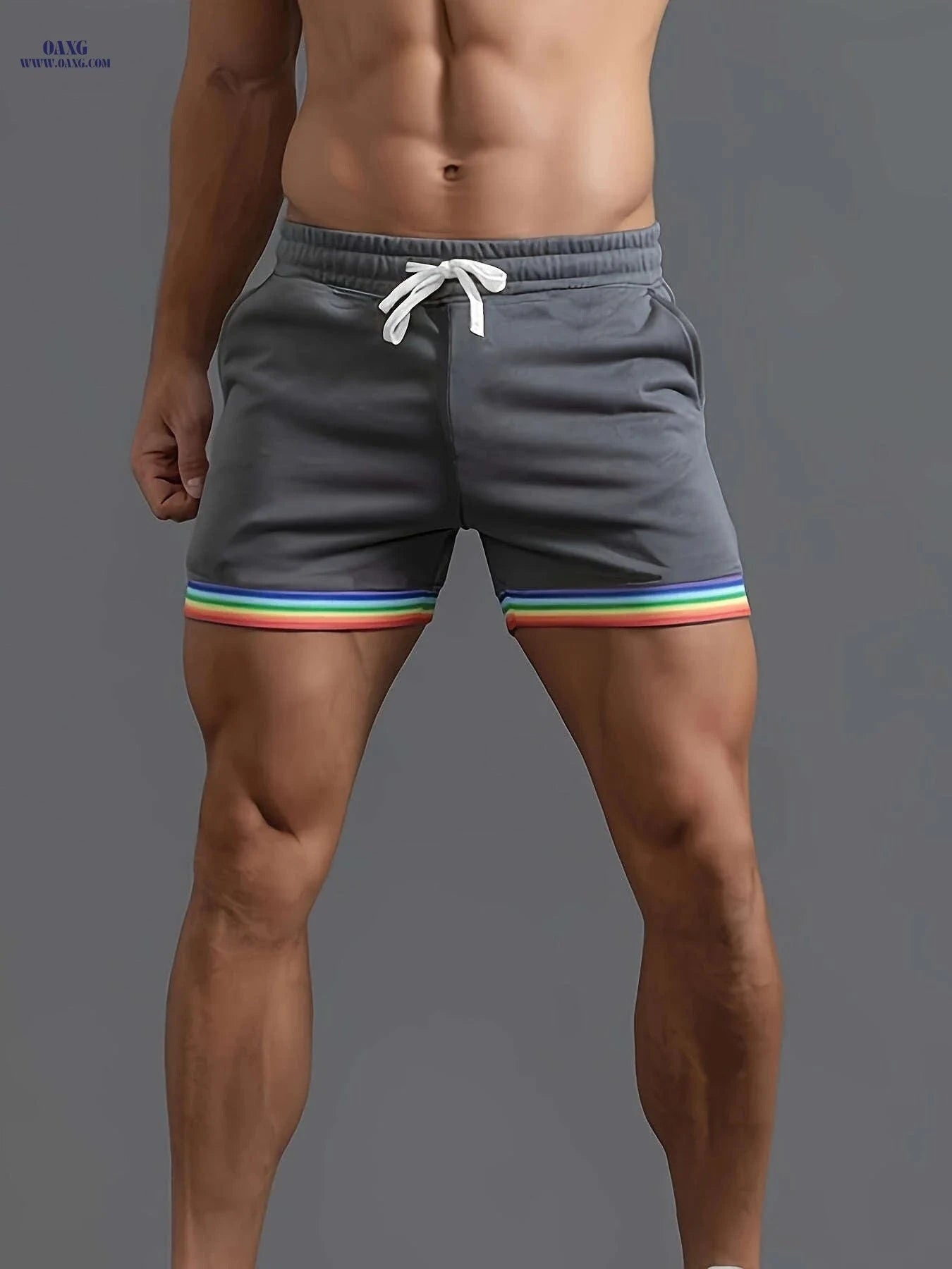 Men's Stylish Athletic Shorts - Comfortable for Summer Workouts   OAXG 
