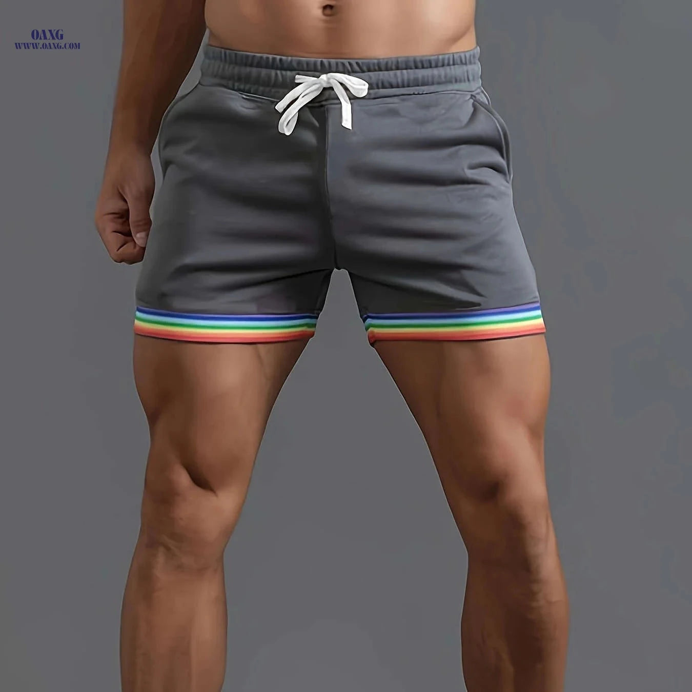 Men's Stylish Athletic Shorts - Comfortable for Summer Workouts   OAXG 