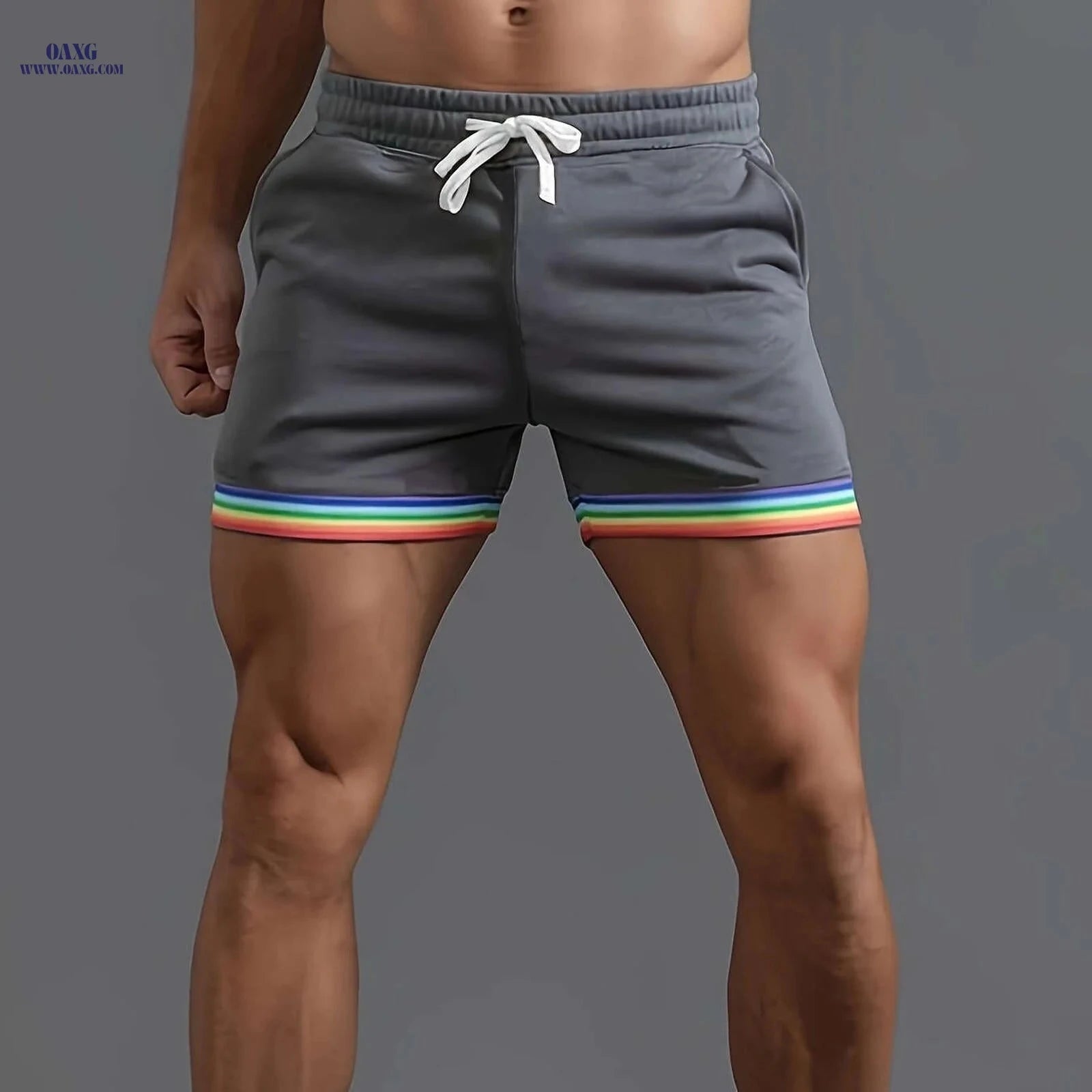 Men's Stylish Athletic Shorts - Comfortable for Summer Workouts   OAXG White / FR S