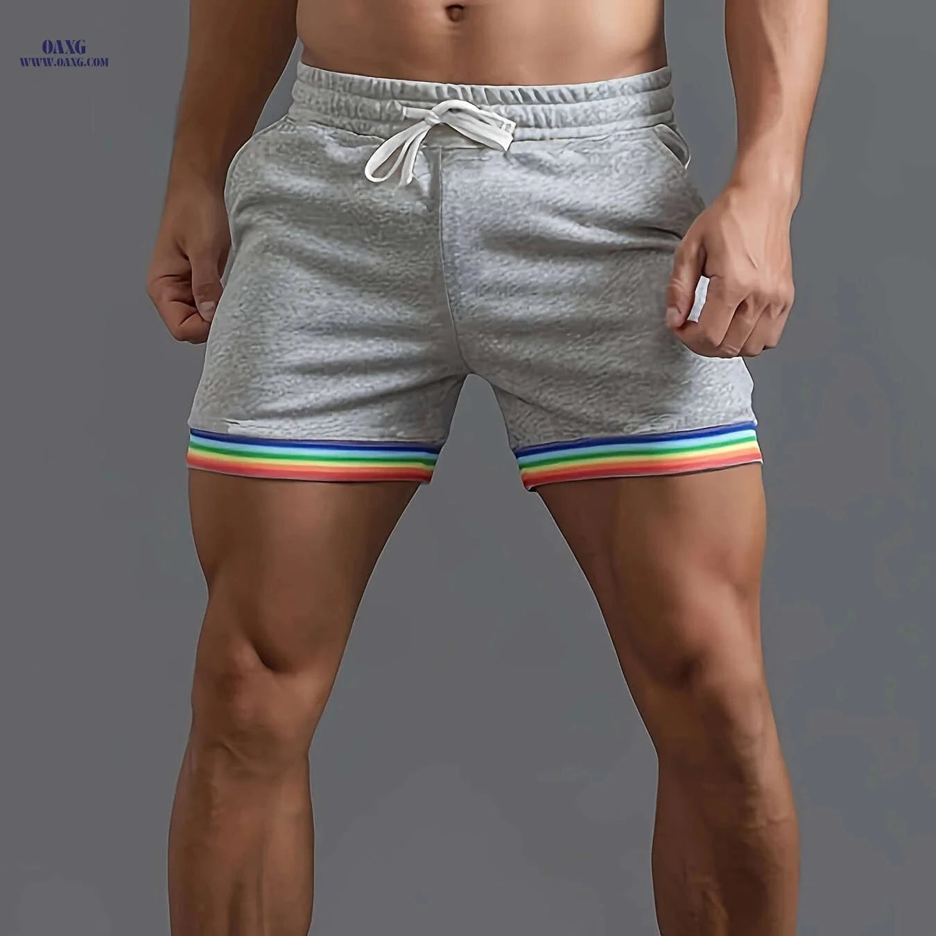 Men's Stylish Athletic Shorts - Comfortable for Summer Workouts   OAXG White / FR S
