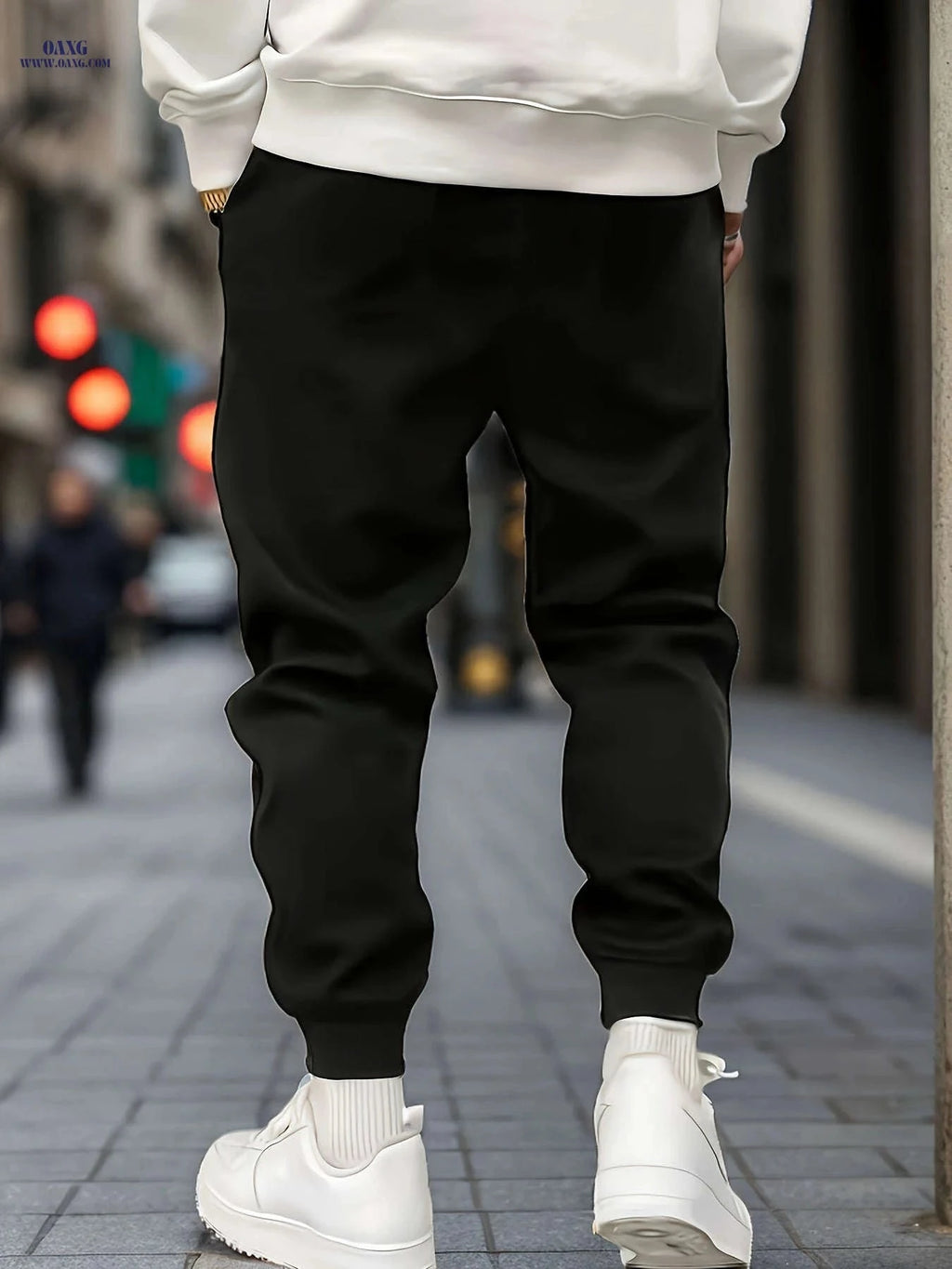 Men's Stylish Drawstring Sweatpants - Casual Comfort for Everyday Wear   OAXG 