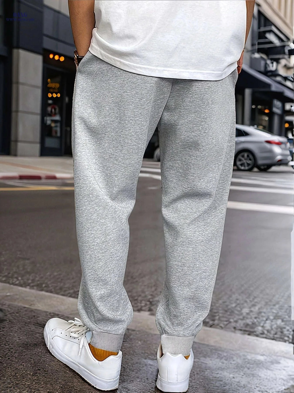 Men's Stylish Drawstring Sweatpants - Casual Comfort for Everyday Wear   OAXG 