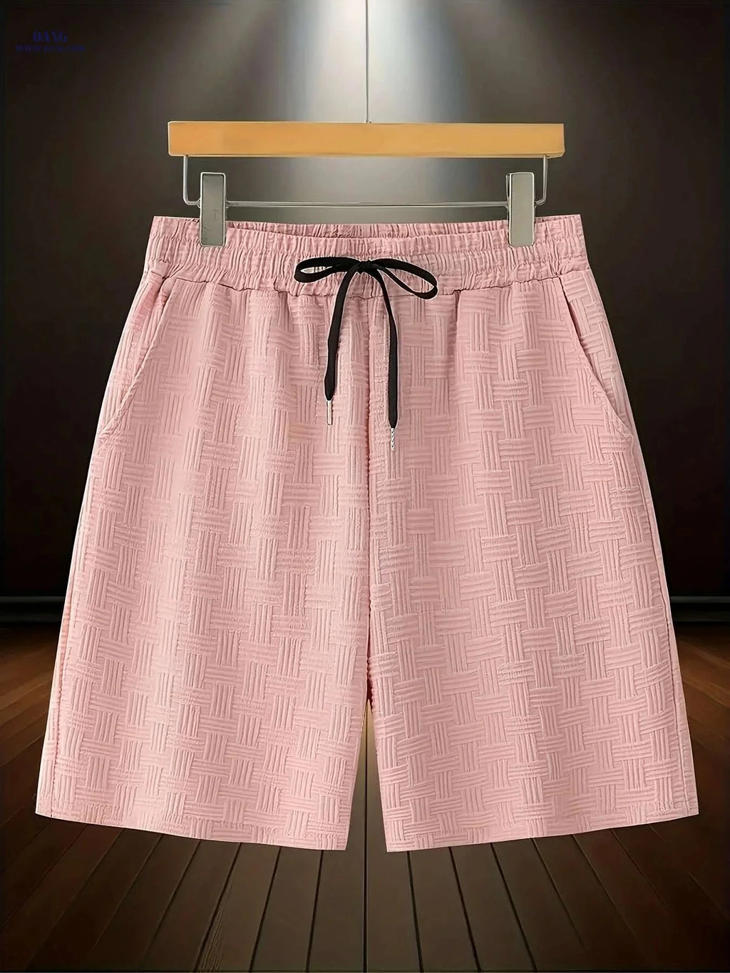 Men's Summer Casual Shorts - Breathable Lightweight & Adjustable Waist   OAXG White / S