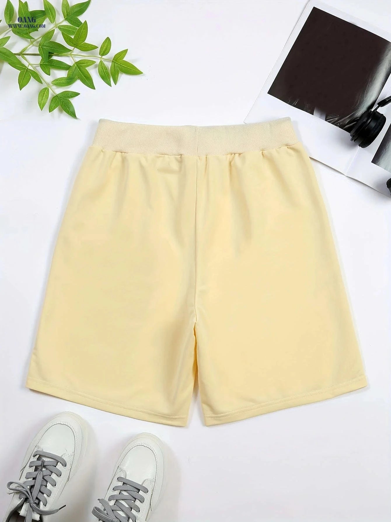 Men’s Summer Casual Sports Shorts - Knitted Five-Point Pants   OAXG 