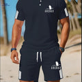 Men's Summer Golf Set - Breathable Quick-Dry Casual Wear   OAXG 
