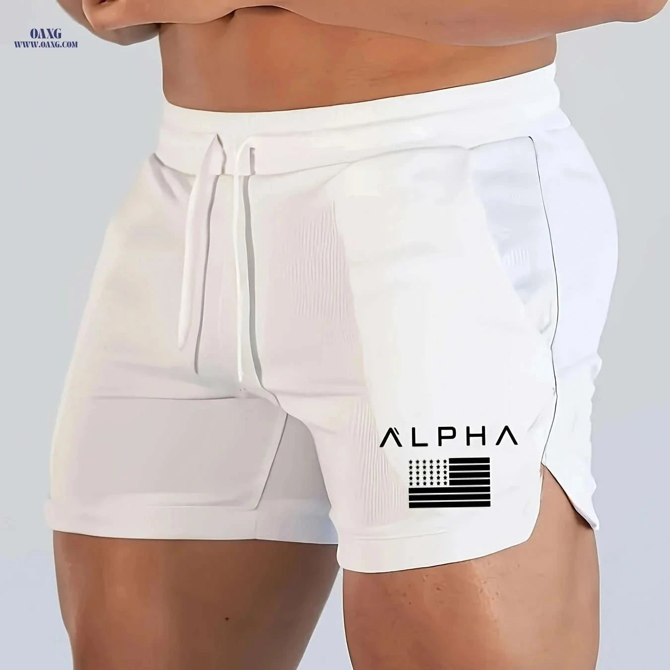 Men's Summer Sports Shorts - Quick Dry Basketball Running Gym Wear   OAXG Black / US XS