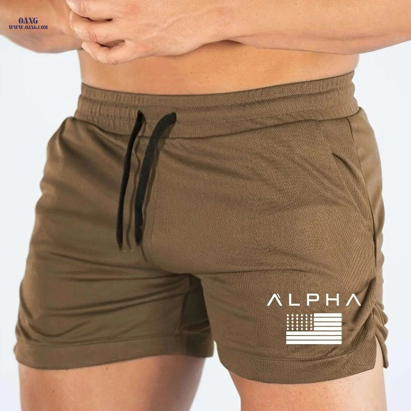 Men's Summer Sports Shorts - Quick Dry Basketball Running Gym Wear   OAXG Black / US XS
