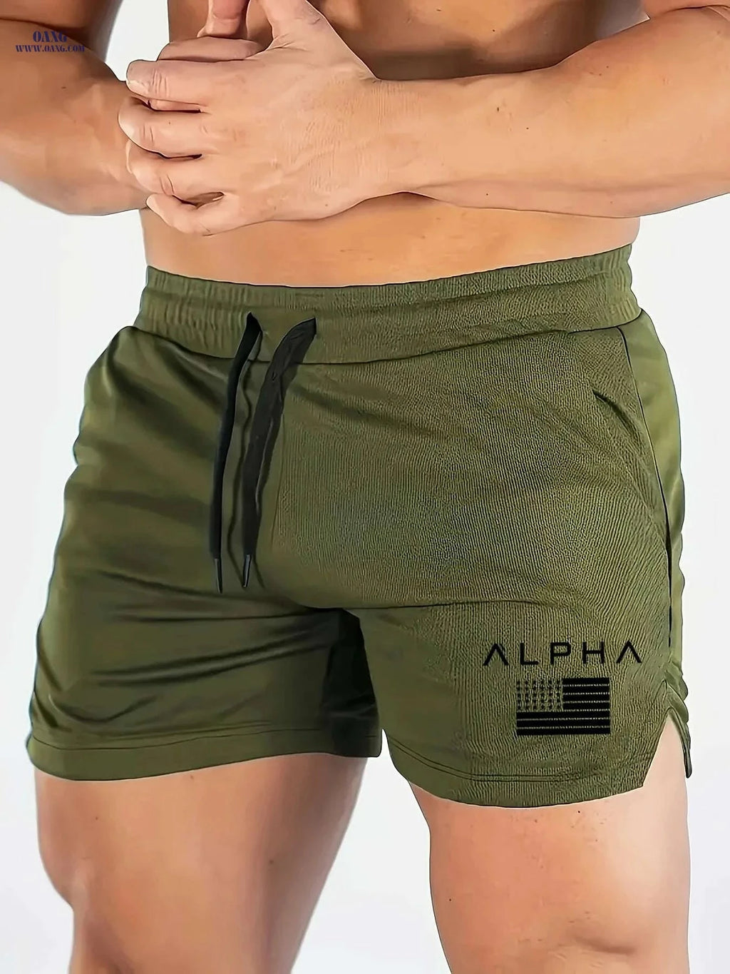 Men's Summer Sports Shorts - Quick Dry Basketball Running Gym Wear   OAXG Black / US XS