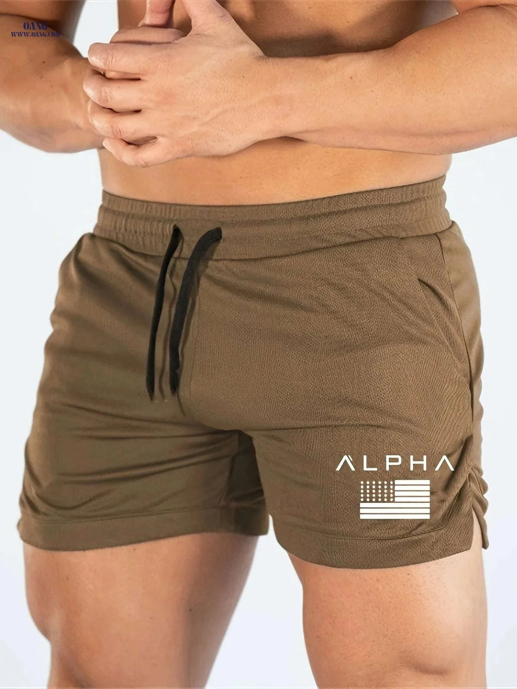 Men's Summer Sports Shorts - Quick Dry Basketball Running Gym Wear   OAXG Black / US XS