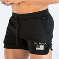 Men's Summer Sports Shorts - Quick Dry Basketball Running Gym Wear   OAXG Black / US XS
