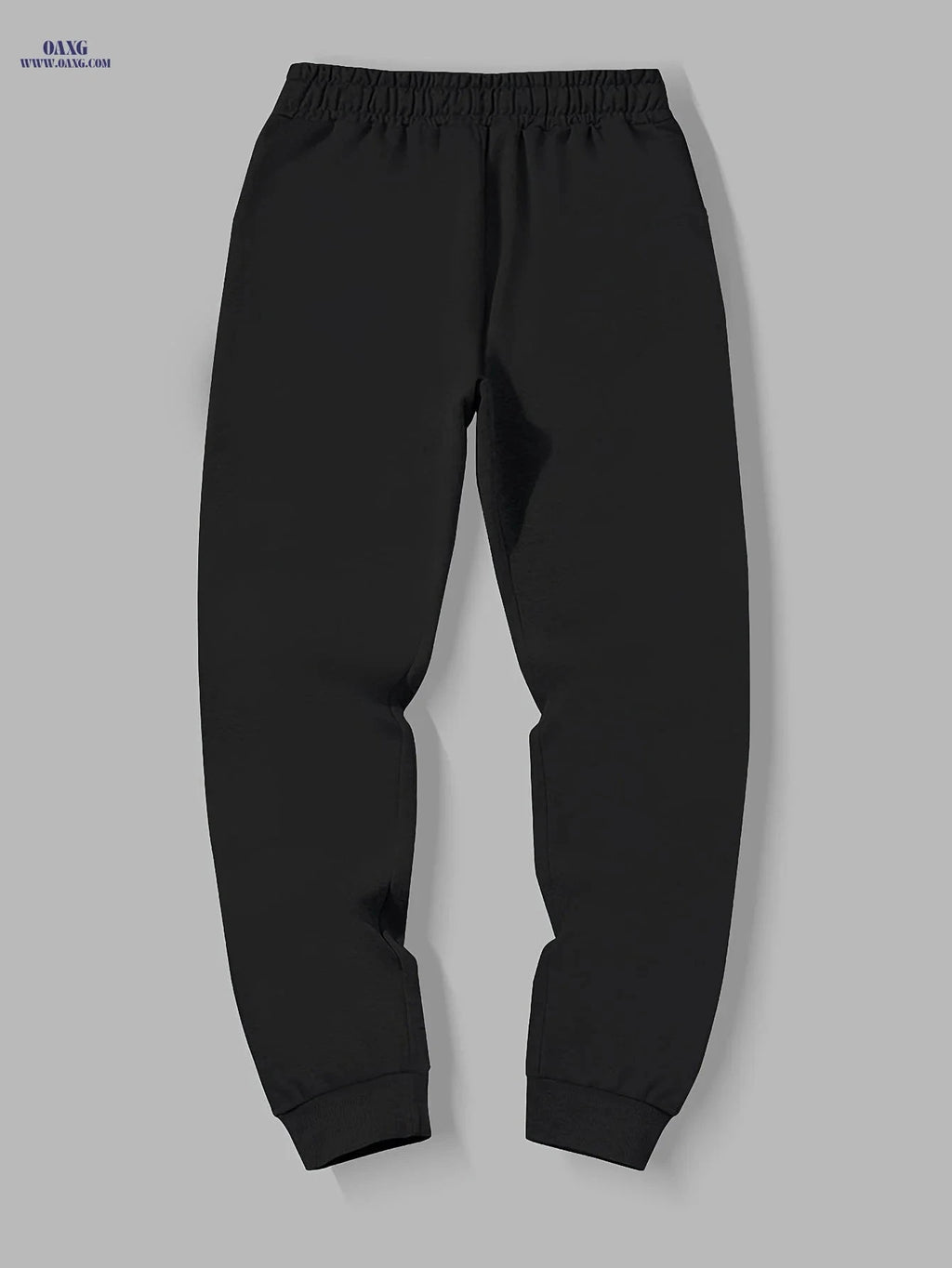 Men's Trendy Printed Casual Long Pants - Comfortable Stretch Fit   OAXG Black / FR S