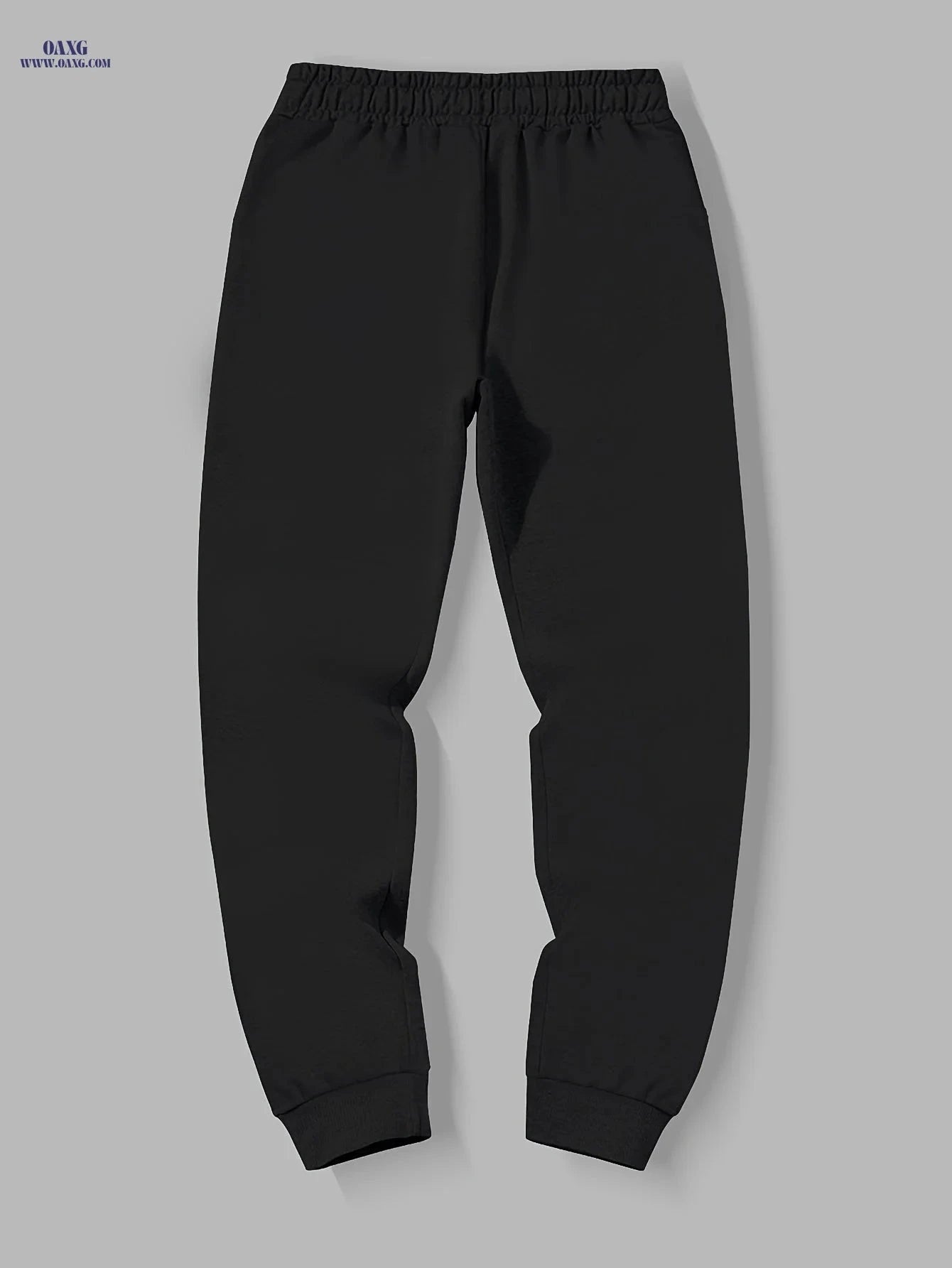 Men's Trendy Printed Casual Long Pants - Comfortable Stretch Fit   OAXG Black / FR S