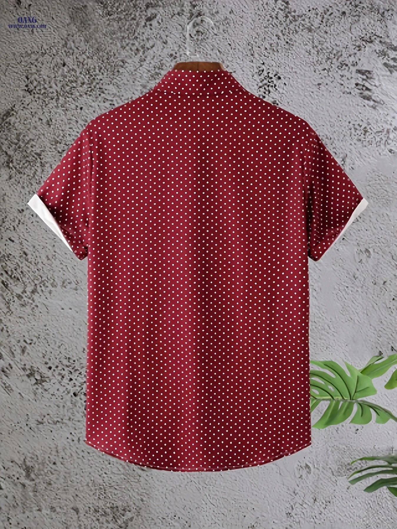 Men's Tropical Hibiscus Palm Leaf Print Summer Shirts - 3 Pack   OAXG 
