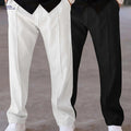 Men's Two-Pack Casual Trousers - Stylish Outdoor Pants, Regular Fit   OAXG 
