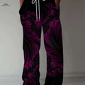 Men's Vintage 3D All-Over Print Loose-Fit Pants - Summer Casual   OAXG 