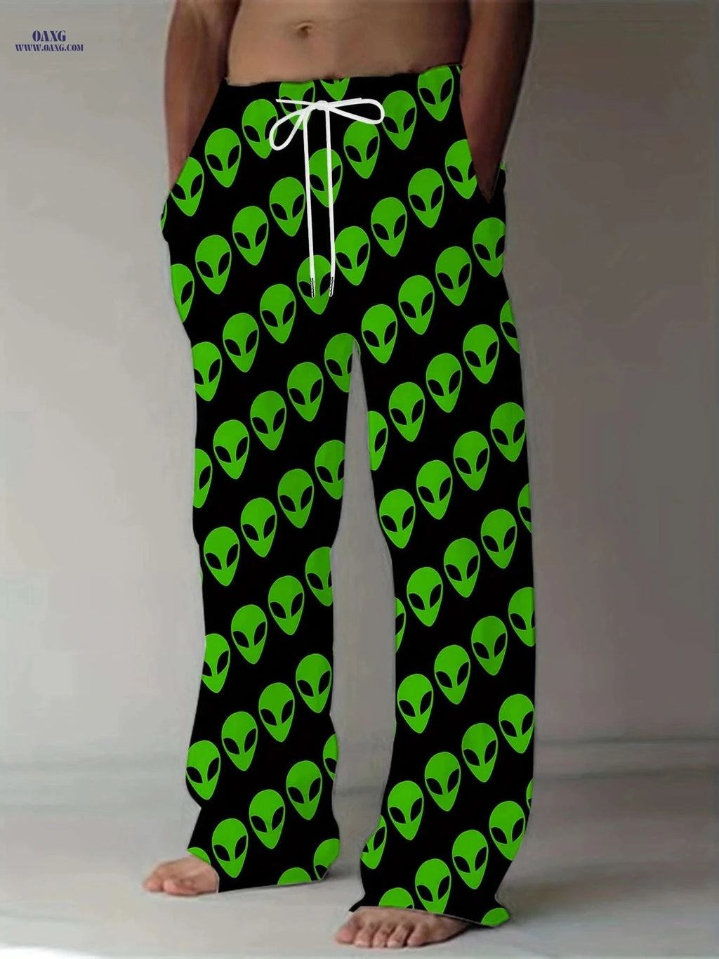 Men's Vintage Loose Straight-Leg Pants - Trendy Casual Trousers   OAXG 