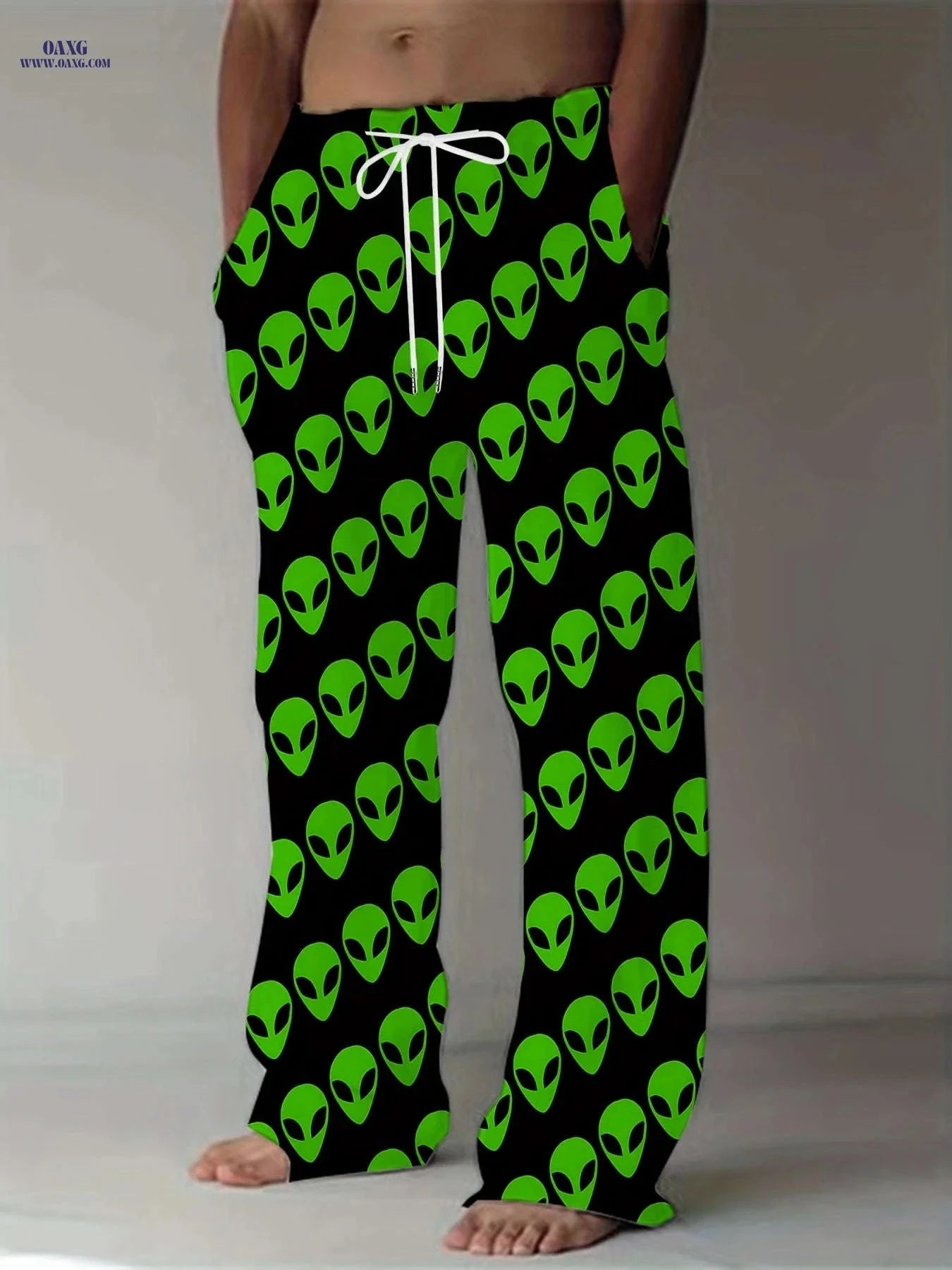 Men's Vintage Loose Straight-Leg Pants - Trendy Casual Trousers   OAXG 