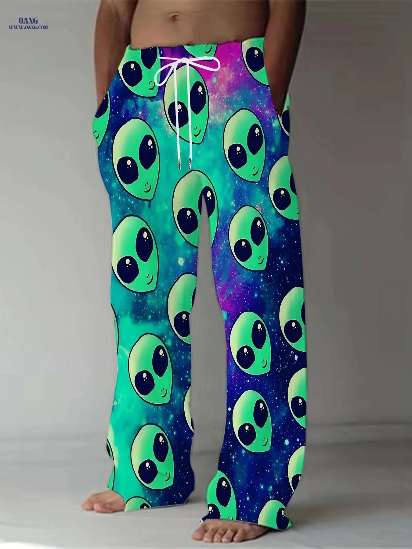 Men's Vintage Loose Straight-Leg Pants - Trendy Casual Trousers   OAXG Style2 / FR M