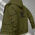 Men's Vintage Streetwear Hoodie Jacket - Long Sleeve Zipper Cardigan   OAXG 