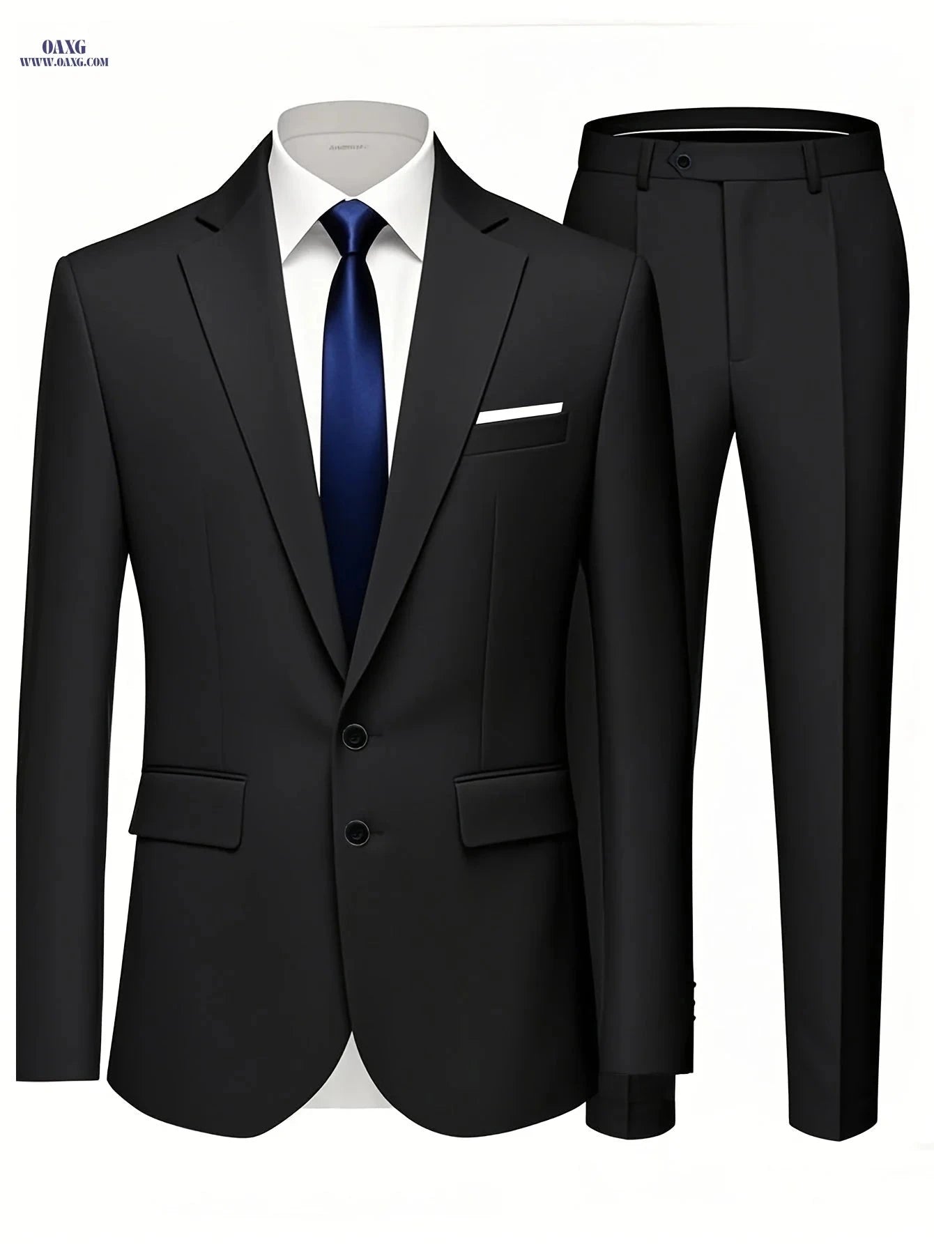Men's Wedding Party Two-Piece Suit - Jacket & Trousers Set   OAXG 