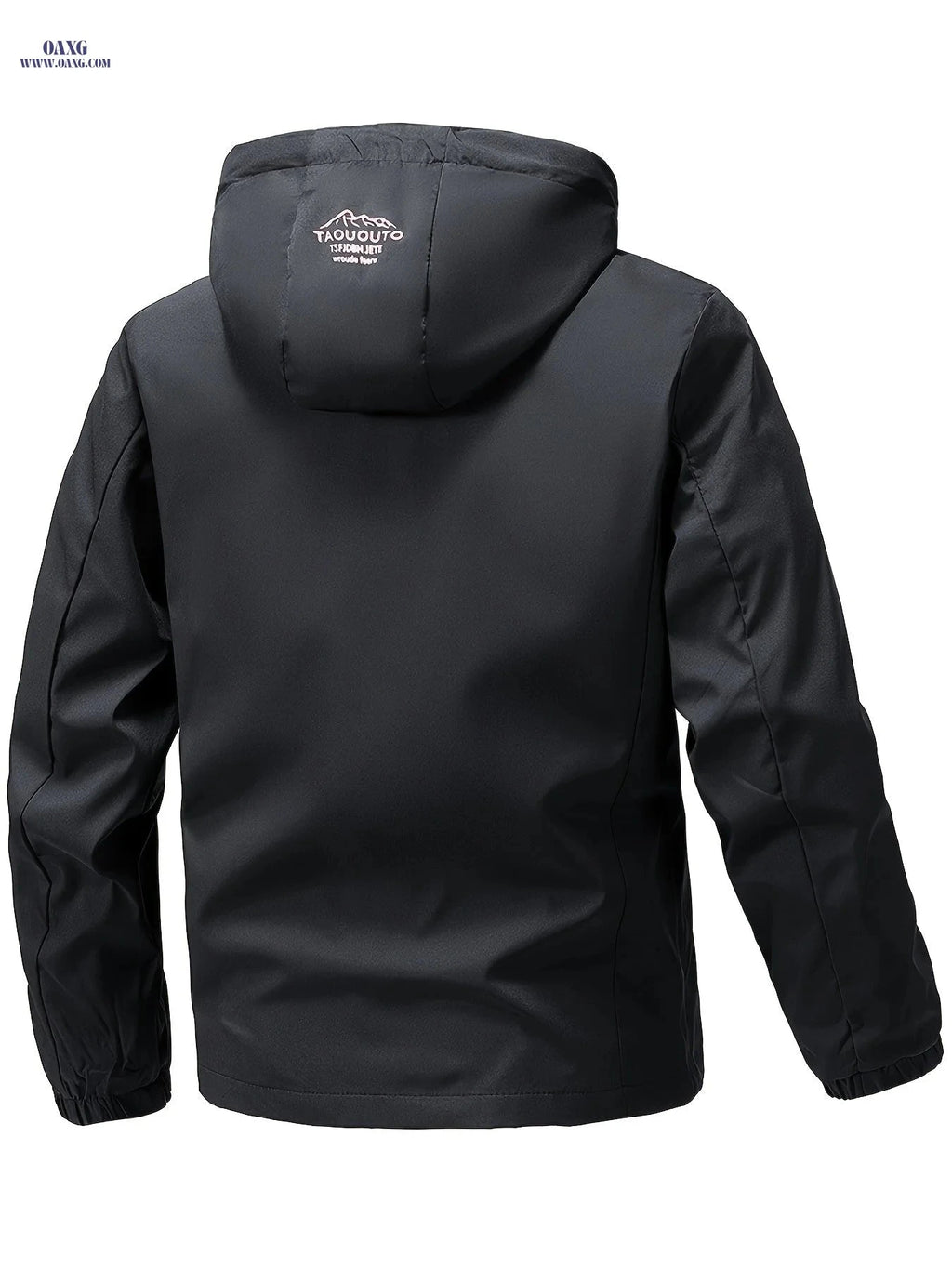 Men’s Windproof Hooded Jacket - Durable Outdoor Sportswear for Spring   OAXG 