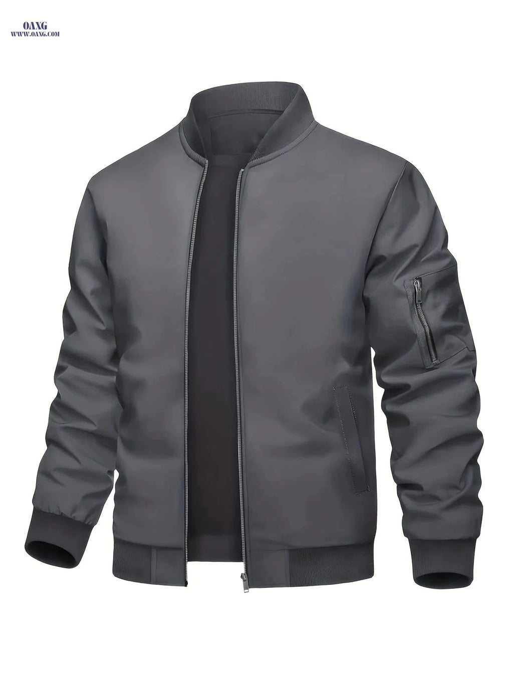 Men's Windproof Jacket - Trendy Loose Fit for Cycling and Running   OAXG 