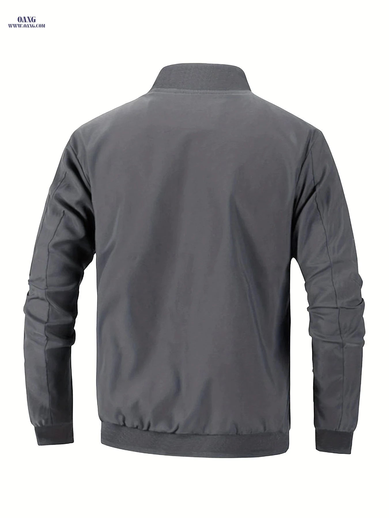 Men's Windproof Jacket - Trendy Loose Fit for Cycling and Running   OAXG Khaki / FR M