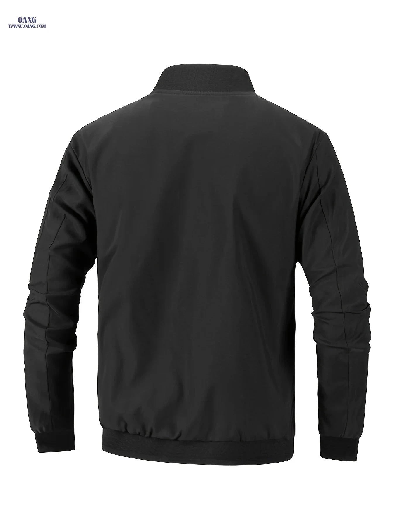 Men's Windproof Jacket - Trendy Loose Fit for Cycling and Running   OAXG Khaki / FR M