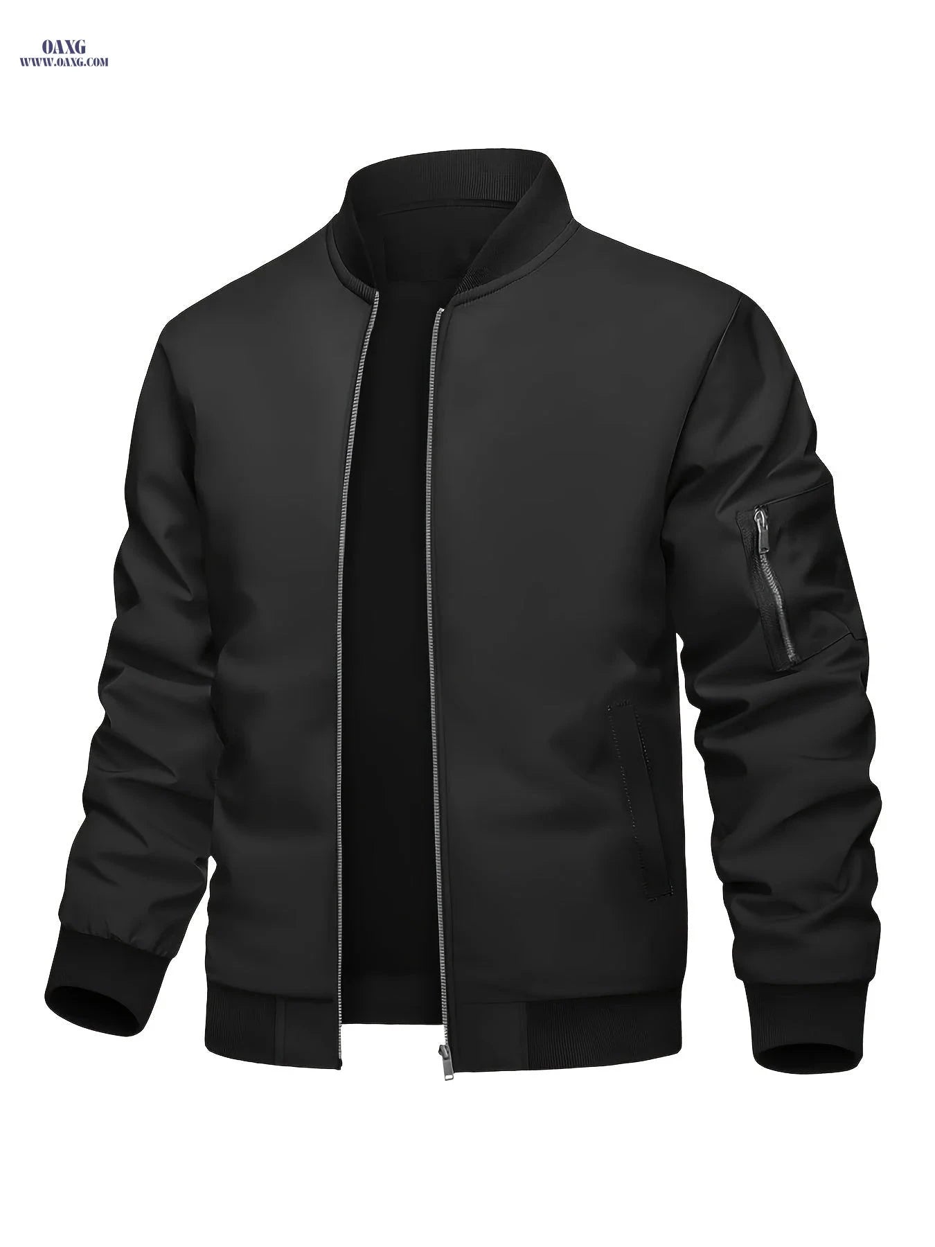 Men's Windproof Jacket - Trendy Loose Fit for Cycling and Running   OAXG Khaki / FR M
