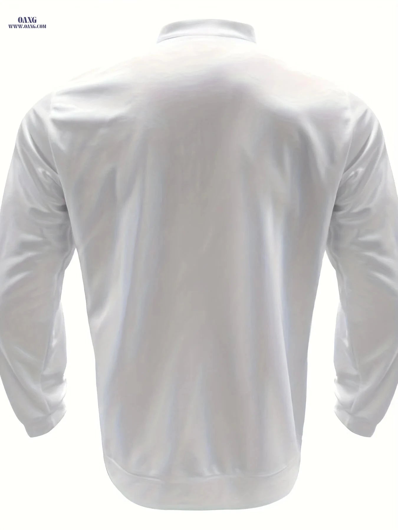 Minimalist Men's Casual Sportswear Set - Blue & Black Stripe Style   OAXG White / FR S