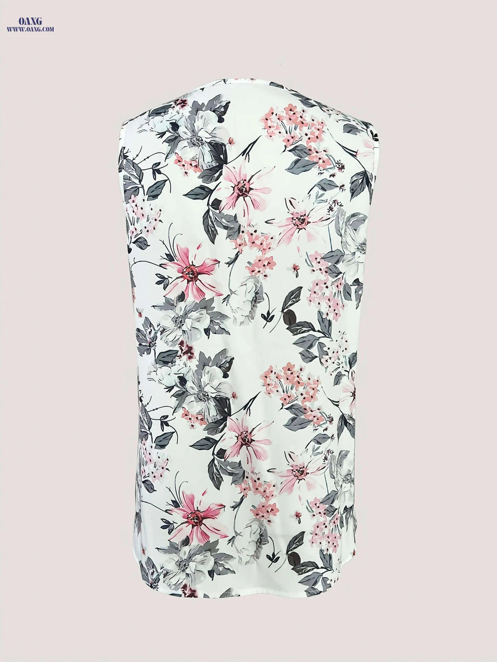 Mint Green Floral V-Neck Dress - Elegant Summer Beach Outfit   OAXG 