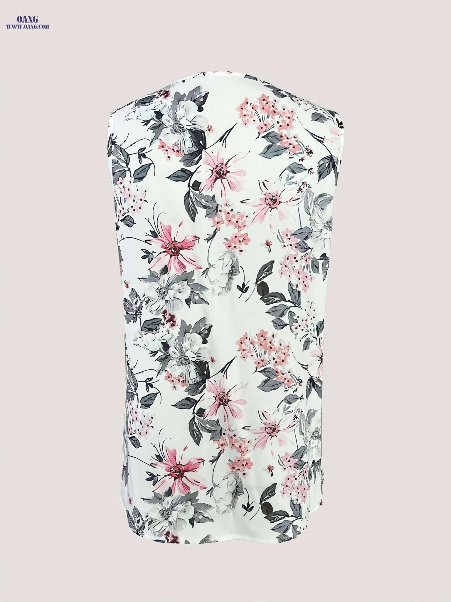 Mint Green Floral V-Neck Dress - Elegant Summer Beach Outfit   OAXG 