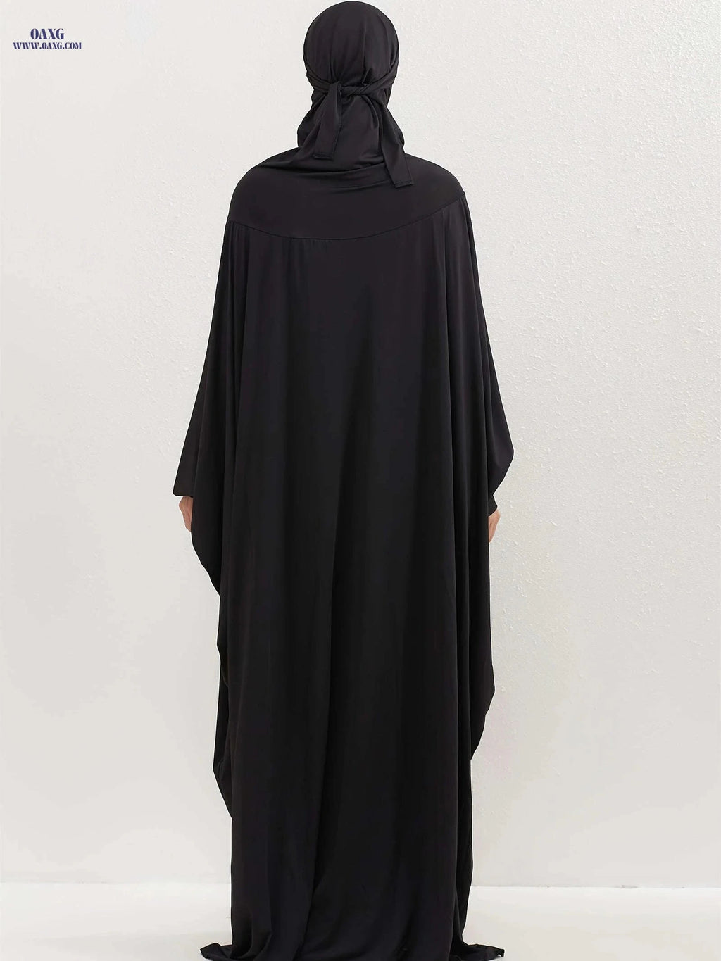 Modest Islamic Women's Attire - Hooded Abayas & Jilbabs Collection   OAXG Coffee Brown / One-size