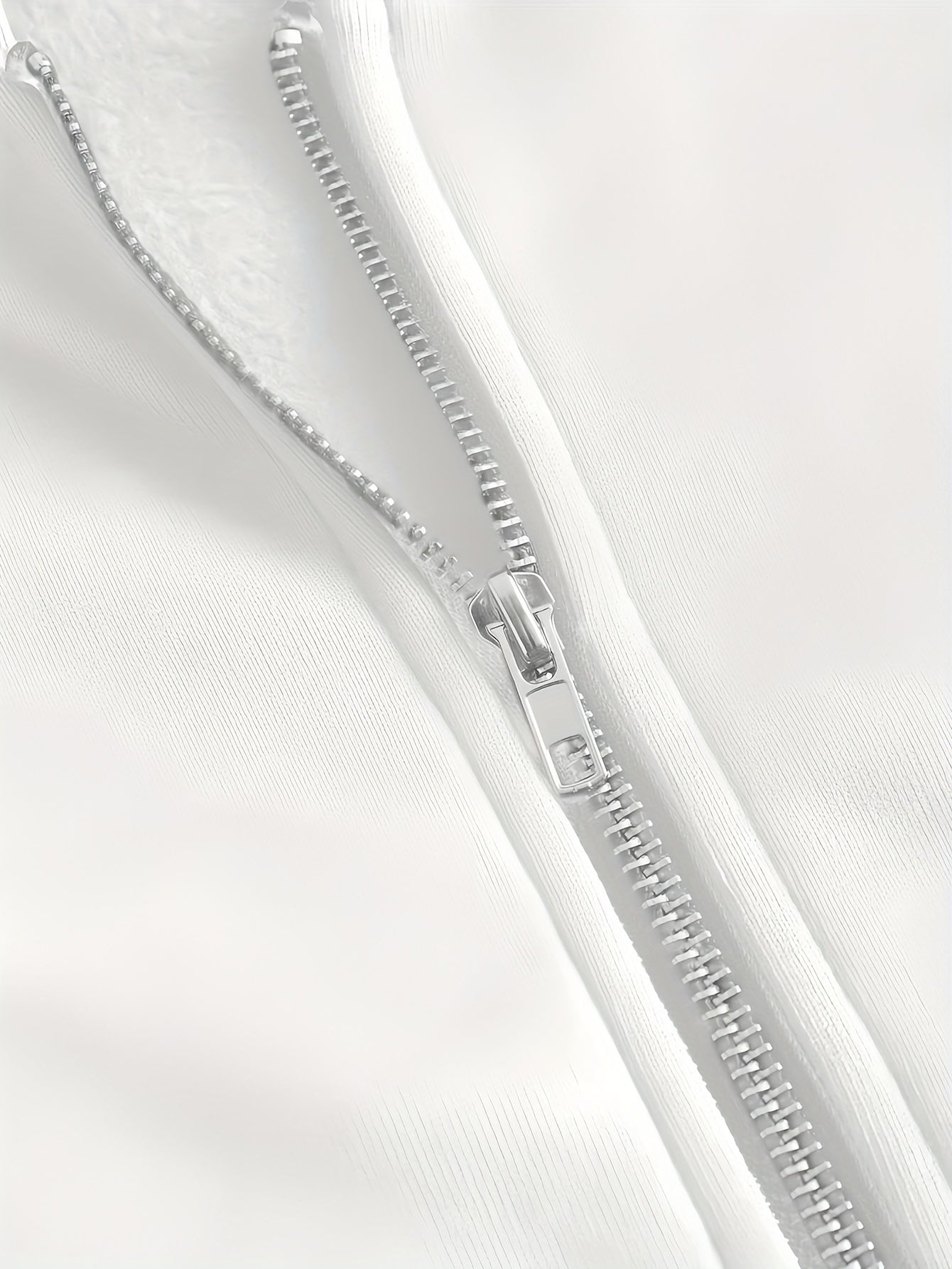 New Fashion Women's Solid White Cropped Casual Sport Hoodie Sweatshirt   OAXG White / S