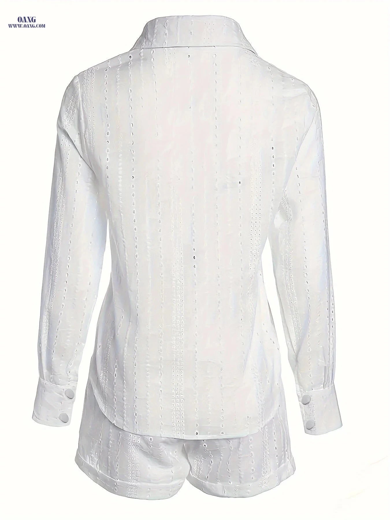 New Summer Casual Fashion Set for Women - Semi-Sheer, Micro Elasticity   OAXG 