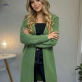 OAXG 2026 Autumn Winter Hooded Cardigan Sweater - Casual & Stylish   OAXG Army Green / S